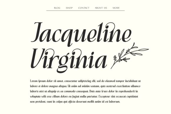 Minelle Font PNG with transparent background - Preview 1