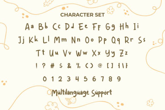 Morning Bakery Font PNG with transparent background - Preview 5