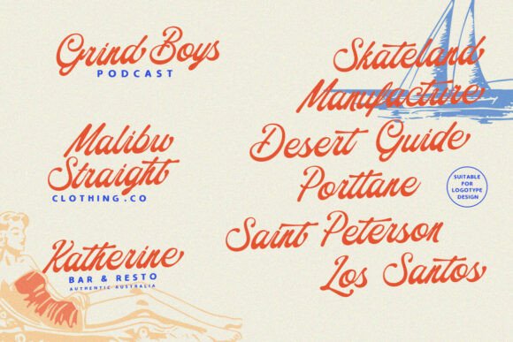 Motesta Script Font PNG with transparent background - Preview 1