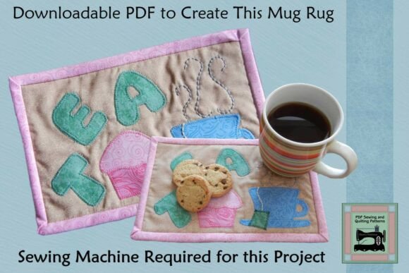 PDF Pattern for Tea Mug Rug