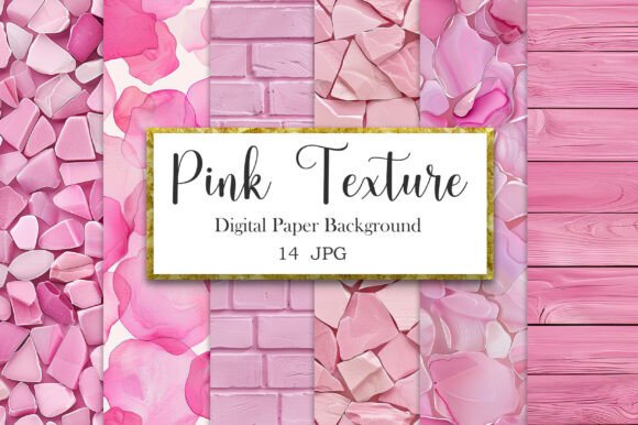 Pink Texture Background Digital Paper