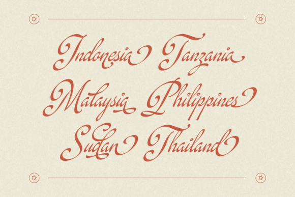 Rinapelle Script Font font preview - 4
