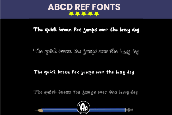 Abcd Ref Graffiti Font - Preview 2