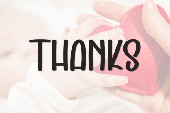 Baby Heart Font - Preview 4