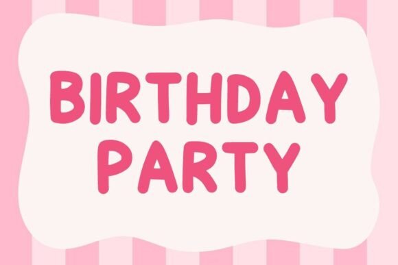 Barbielove Regular Font PNG with transparent background - Preview 2
