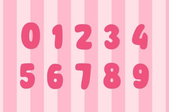 Barbielove Regular Font PNG with transparent background - Preview 4
