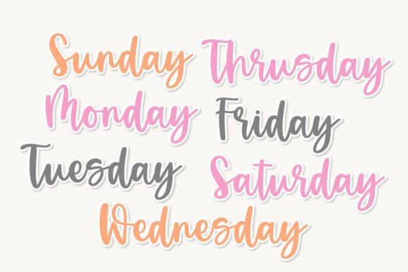 Berrynotes Font - Preview 4