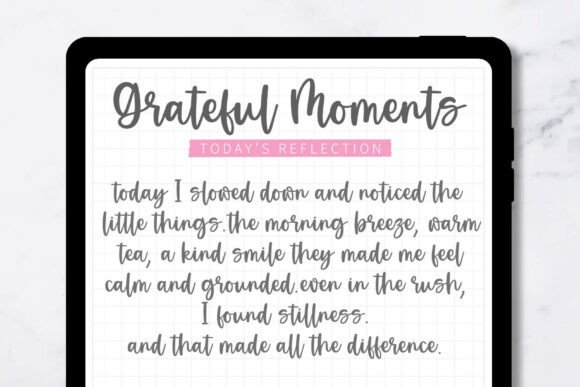 Berrynotes Font - Preview 5