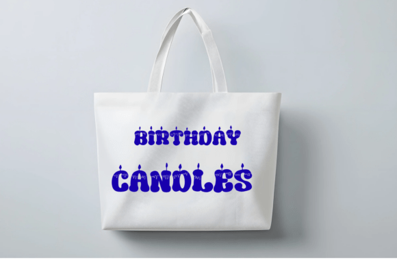 Birthday Candles Font - Preview 4