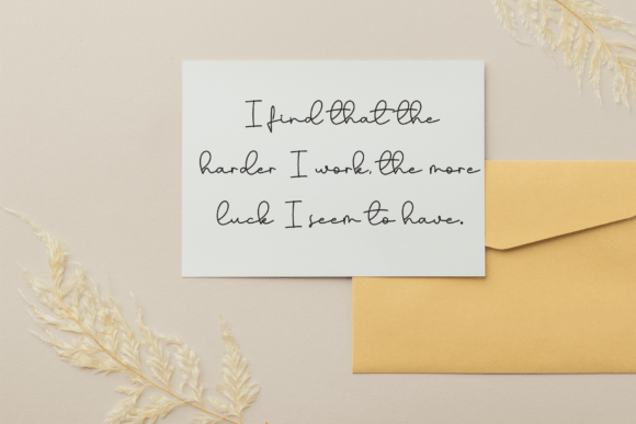 Breakfast Font - Preview 2