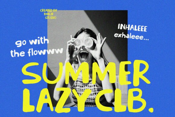 Broken Tempo Font - Preview 2