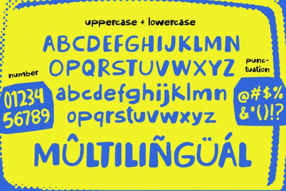 Broken Tempo Font - Preview 5