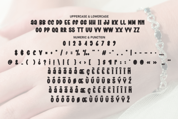 Charm Bracelet Font - Preview 6