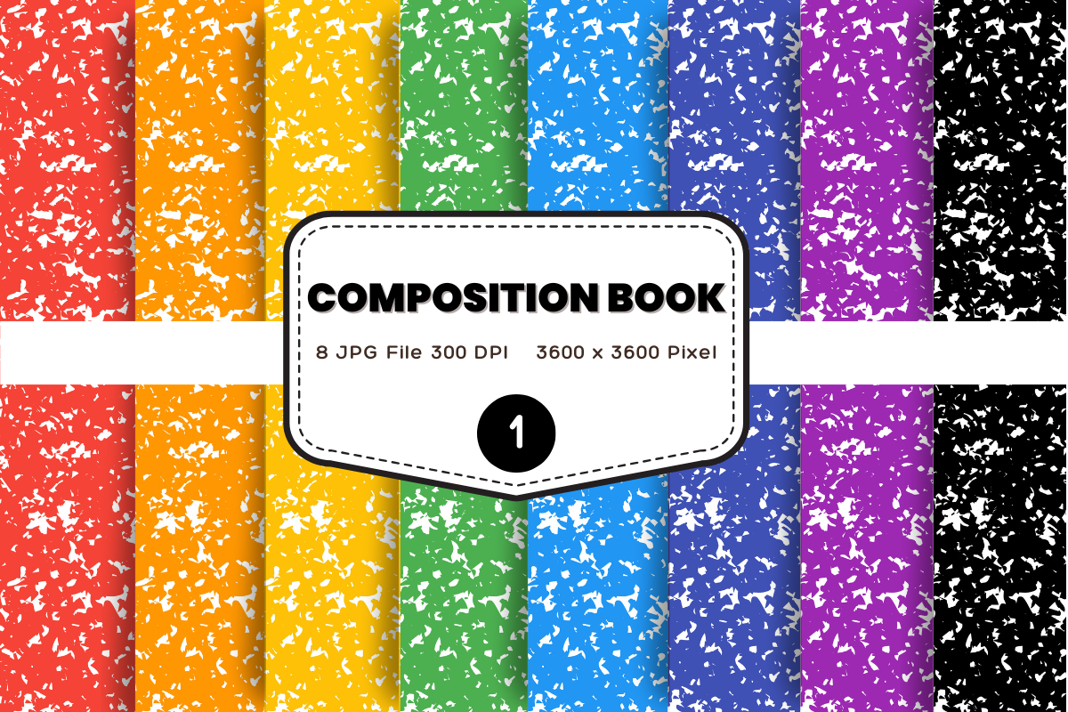 Composition Notebook Background School