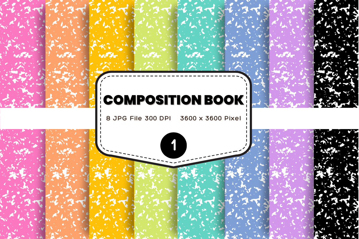 Composition Notebook Background School