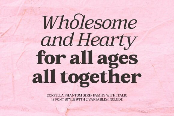 Corfella Phantom Font - Preview 6