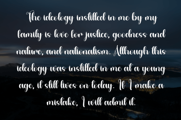 Cute Midnight Font - Preview 5