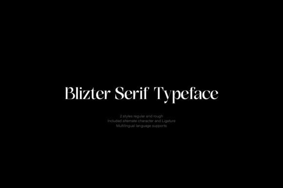 Dksblizter Regular Font - Preview 1