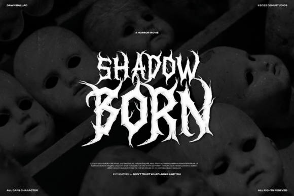 Dawn Ballad Font - Preview 2