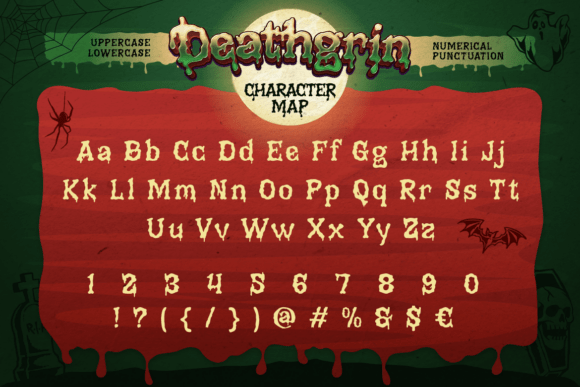 Deathgrind Font - Preview 1