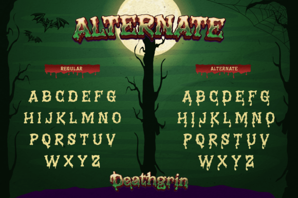 Deathgrind Font - Preview 4