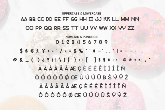 Donuts Font - Preview 6
