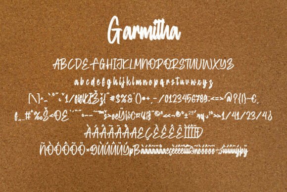 Garmitha Font - Preview 5
