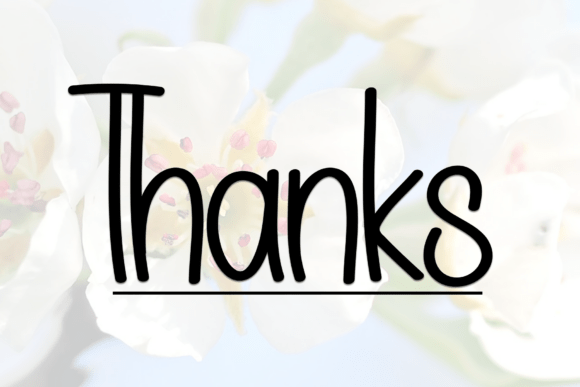 Graceful Font - Preview 4