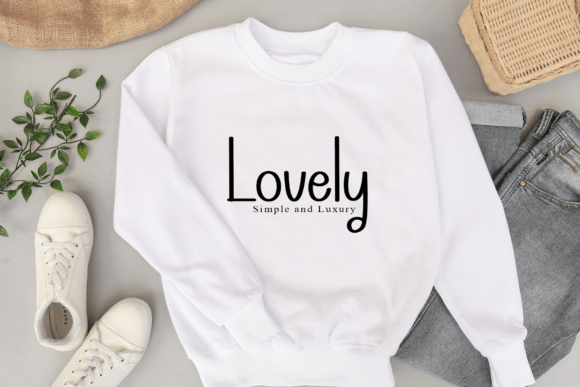 Grandma Beloved Font PNG with transparent background - Preview 1
