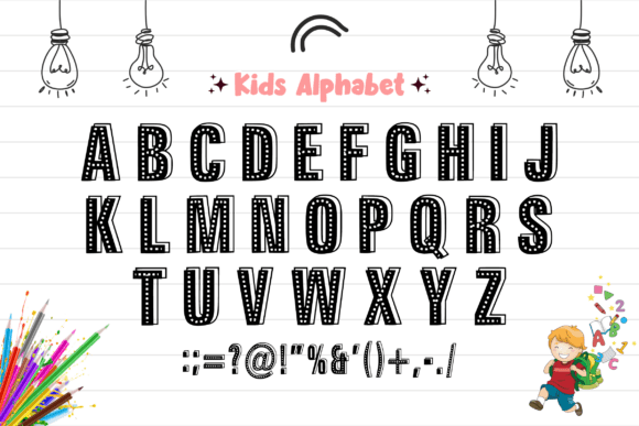Happygirl Regular Font PNG with transparent background - Preview 3