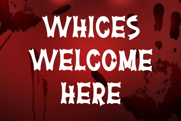 Haunted Halloween Font PNG with transparent background - Preview 2