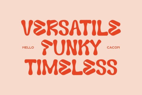 Hello Cacon Font - Preview 1
