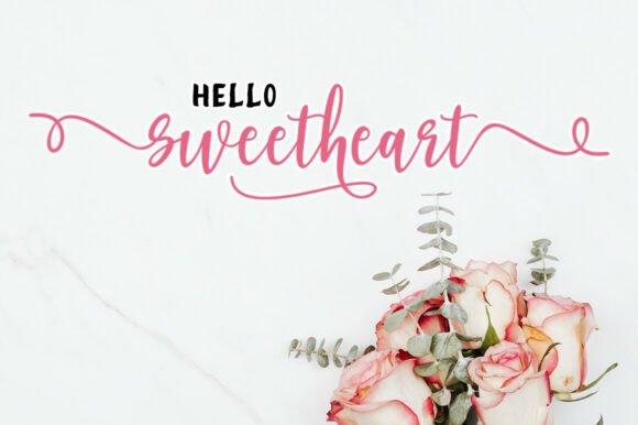 Holiday Sunday Duo Font PNG with transparent background - Preview 4