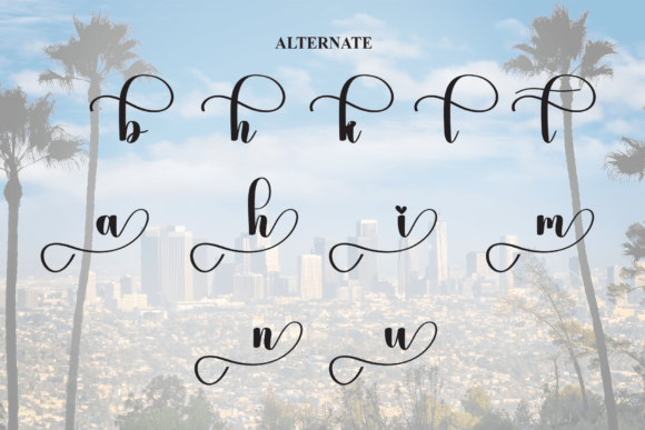 Howdy California Font PNG with transparent background - Preview 6