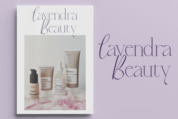 Lavendra Font PNG with transparent background - Preview 6