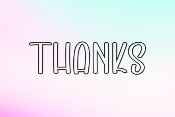 Light Color Font font preview - 5
