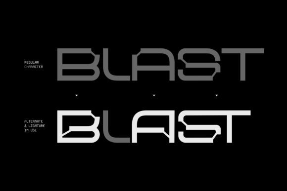 Nebula Rolek Font PNG with transparent background - Preview 3