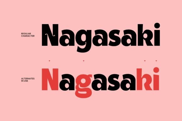 Noksa Dalgont Font PNG with transparent background - Preview 2