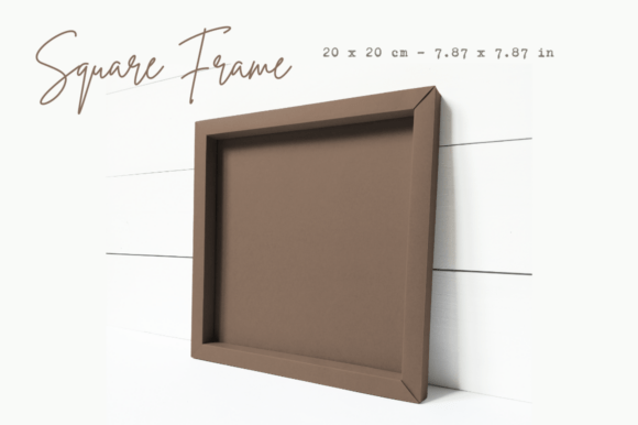 3D Frame - Shadow Box Frame Template Shadow Boxes 3D SVG Craft By EnvyCréa