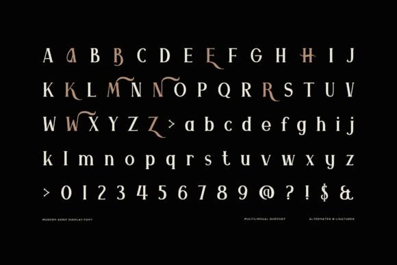 Arniek Reguler Font - Preview 4