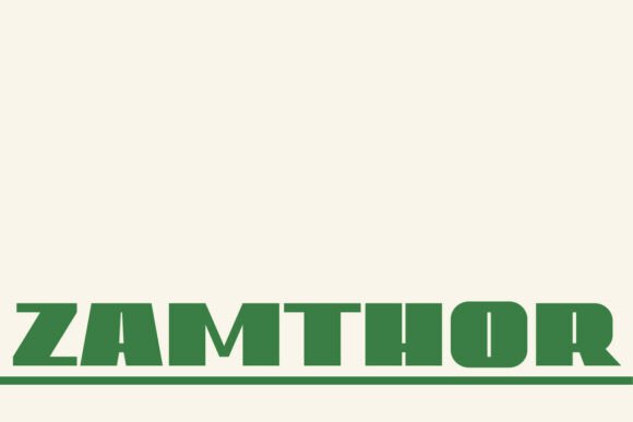 Azham Font - Preview 1