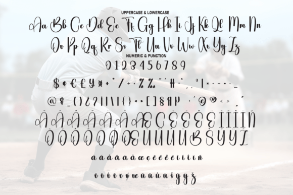 Baseball Font - Preview 6