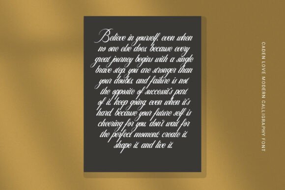 Caden Love Font - Preview 5