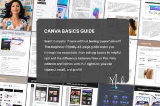 Canva Basics Guide Graphic by Makii · Creative Fabrica