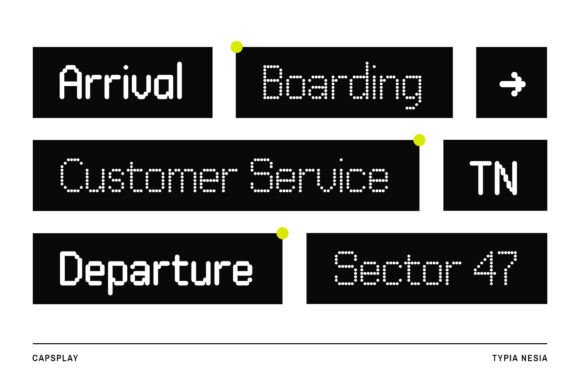 Capsplay Font - Preview 6