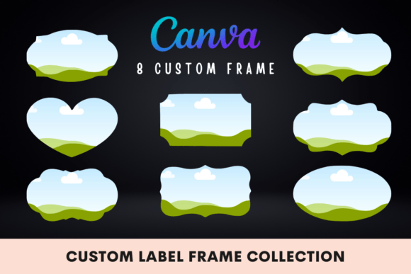 Custom Label Frame Template