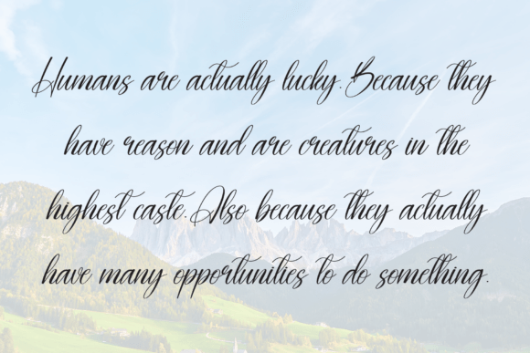 Daisy Signature Font PNG with transparent background - Preview 5