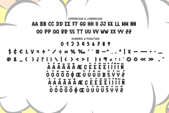 Fancy Comic Font - Preview 6