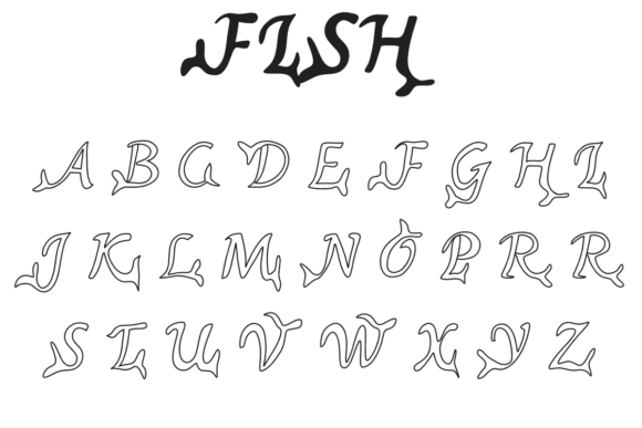 Fish Font - Preview 2