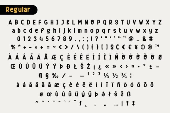 Fox Dark Font - Preview 6